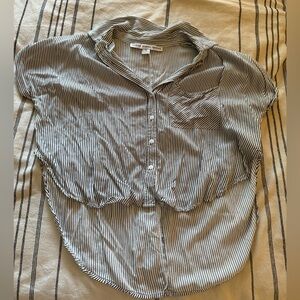 Striped loose shirt